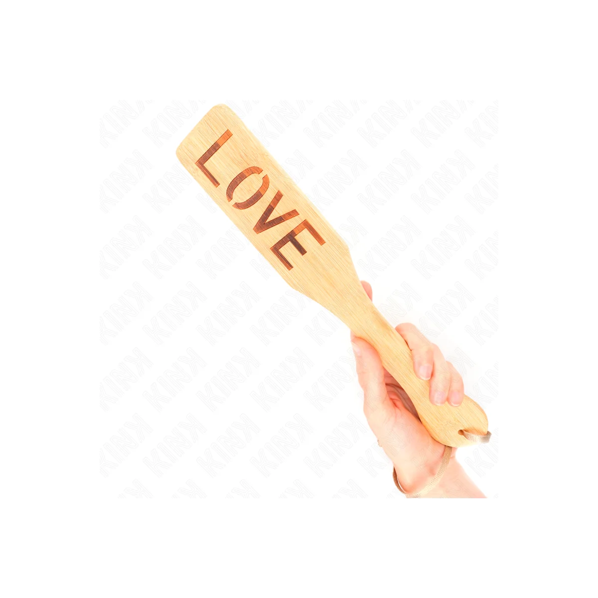 Bambuspalette Wort Liebe 32 X 5,5 cm von Kink Impact & Touch kaufen | Fesselliebe