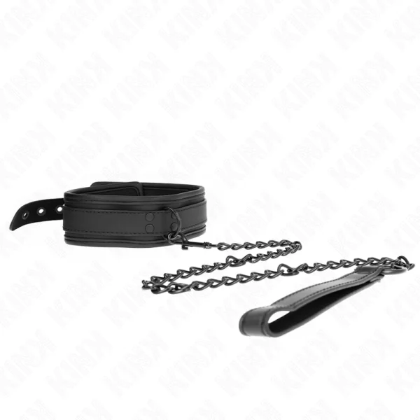 Neopren Bondage Halsband Modell 1 mit Gürtel 78 cm Verstellbar 37,5 X 49,5 cm von Kink Collar & Gag kaufen | Fesselliebe