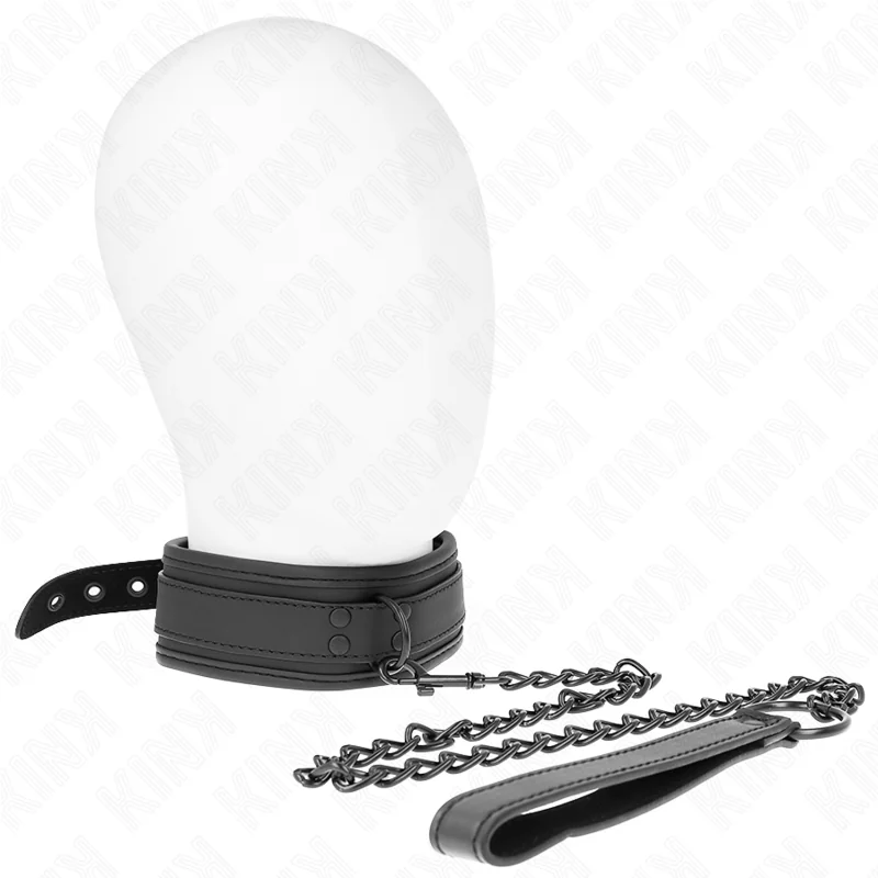 Neopren Bondage Halsband Modell 1 mit Gürtel 78 cm Verstellbar 37,5 X 49,5 cm von Kink Collar & Gag kaufen | Fesselliebe 2