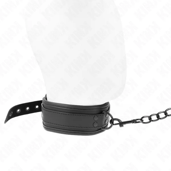 Neopren Bondage Halsband Modell 1 mit Gürtel 78 cm Verstellbar 37,5 X 49,5 cm von Kink Collar & Gag kaufen | Fesselliebe