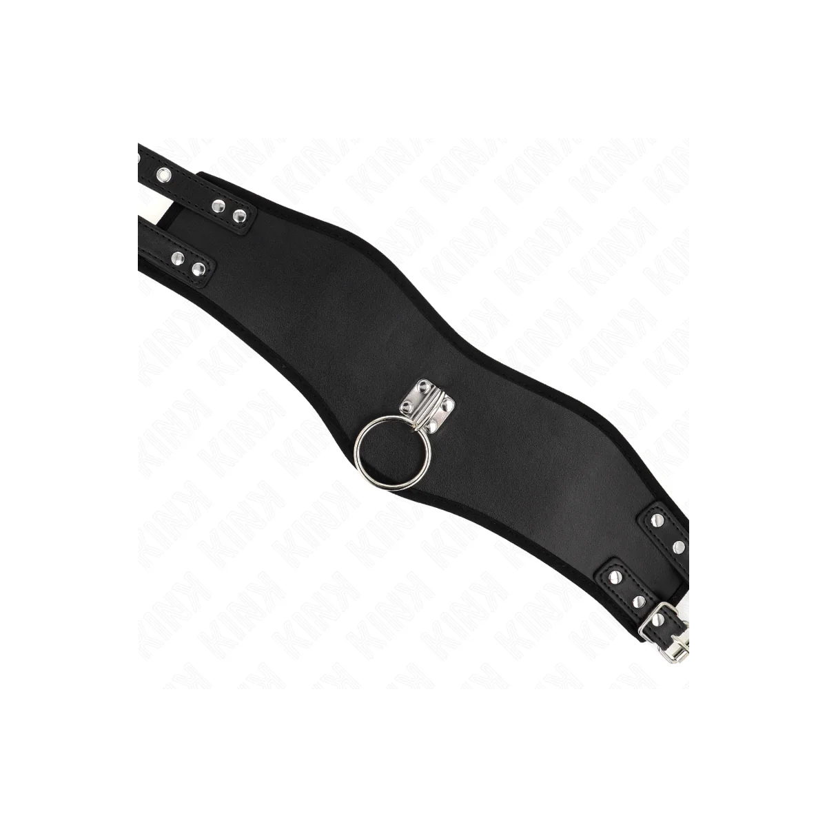 Halskette 65 cm mit Breitem Riemen Verstellbar 40-55 cm X 10 cm von Kink Collar & Gag kaufen | Fesselliebe