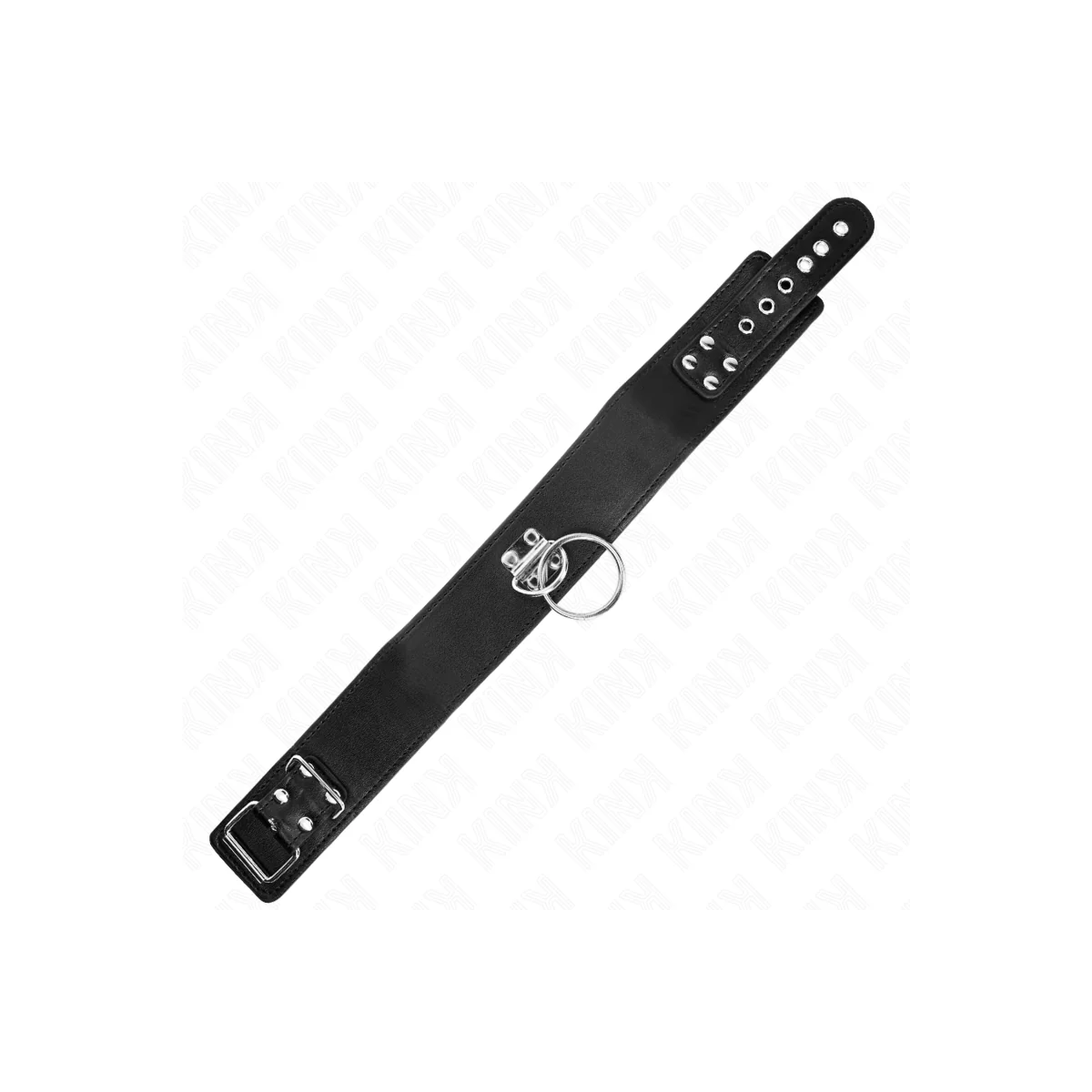 Nietenleine 116 cm Halsband mit Kunstlederband 50 X 5 cm von Kink Collar & Gag kaufen | Fesselliebe