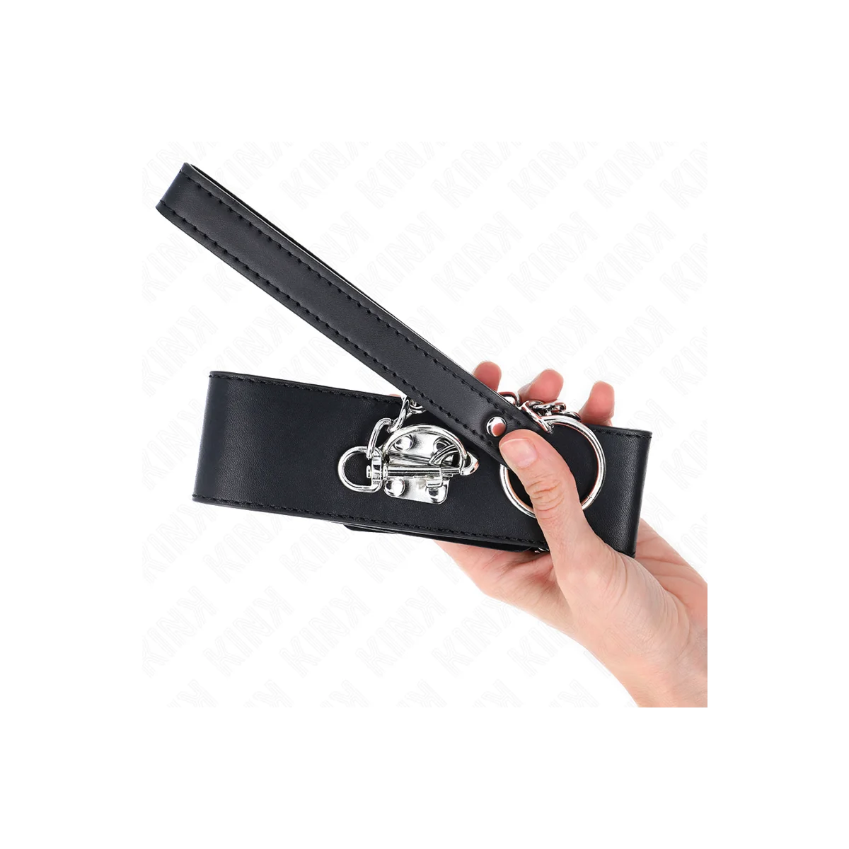 Basismodell Halsband mit Leine 65 cm Modell 0 von Kink Collar & Gag kaufen | Fesselliebe