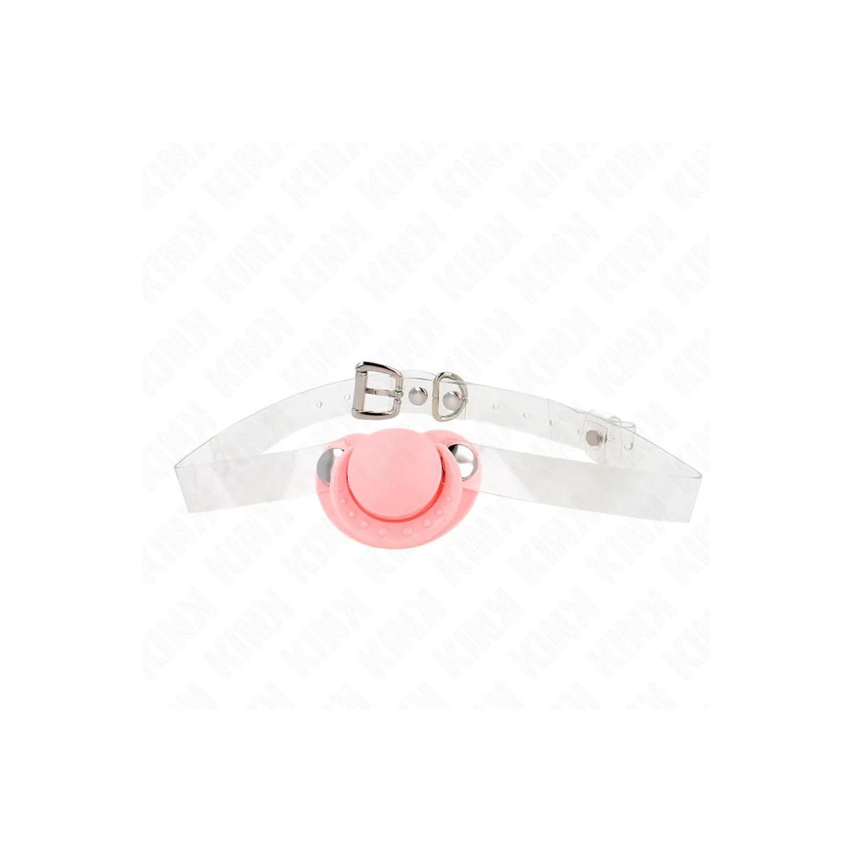 Rosa Schnullerform-Spitze 5,5 X 4 cm Verstellbar 43-60 cm von Kink Collar & Gag kaufen | Fesselliebe
