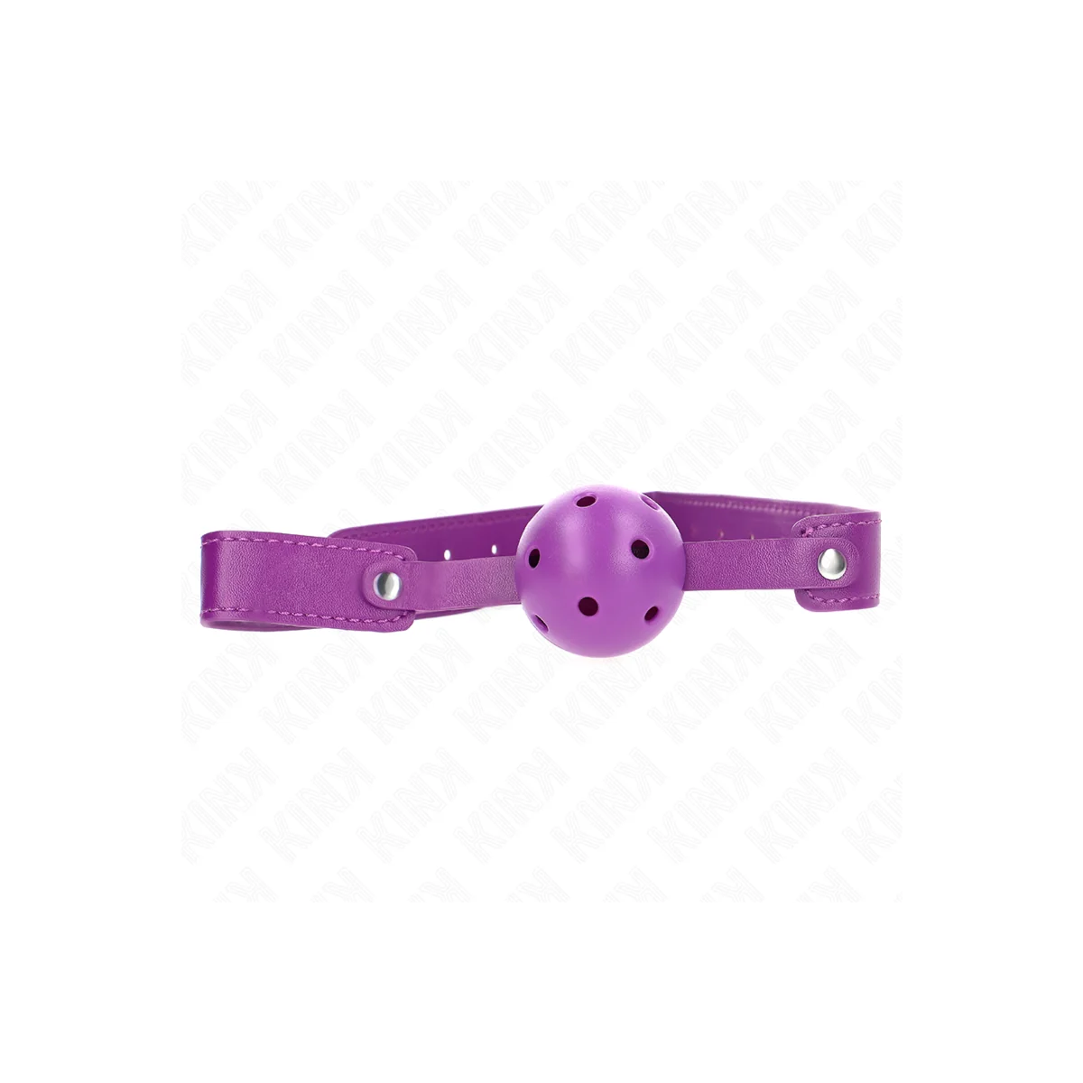 Lila Atmungsaktiver Ball 4,5 cm Mag 65 X 2,5 cm von Kink Collar & Gag kaufen | Fesselliebe