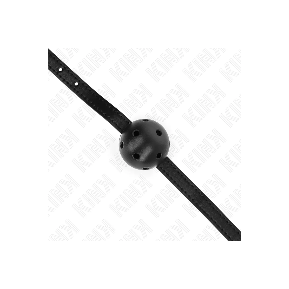 Simplicity Schwarzer Atmungsaktiver Ball 4,5 cm Gag 62 X 1,5 cm von Kink Collar & Gag kaufen | Fesselliebe