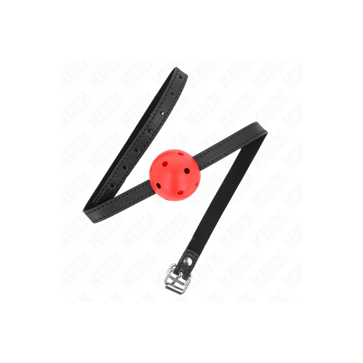 Simplicity Rot Atmungsaktiver 4,5 cm Ballgag 62 X 1,5 cm von Kink Collar & Gag kaufen | Fesselliebe