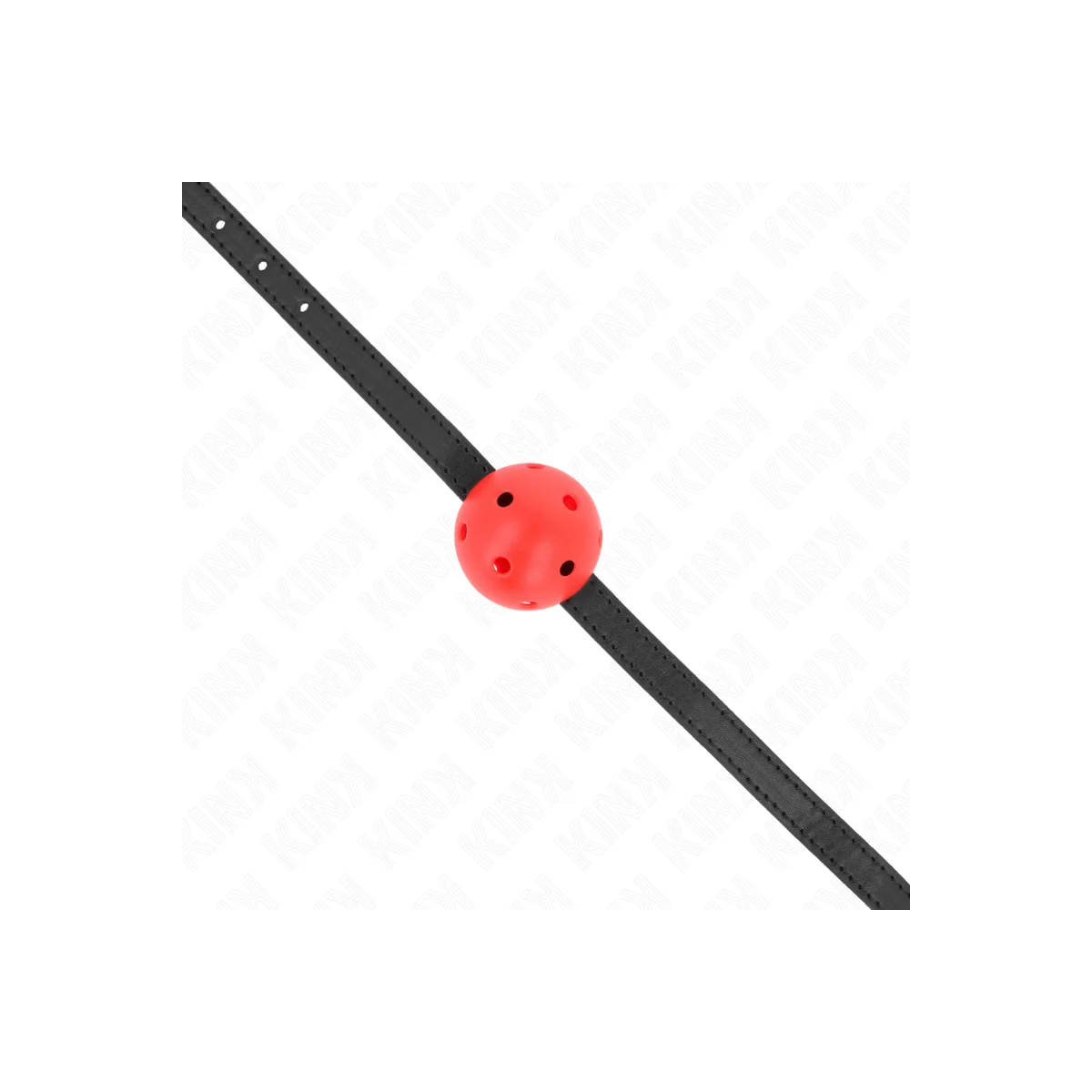 Simplicity Rot Atmungsaktiver 4,5 cm Ballgag 62 X 1,5 cm von Kink Collar & Gag kaufen | Fesselliebe