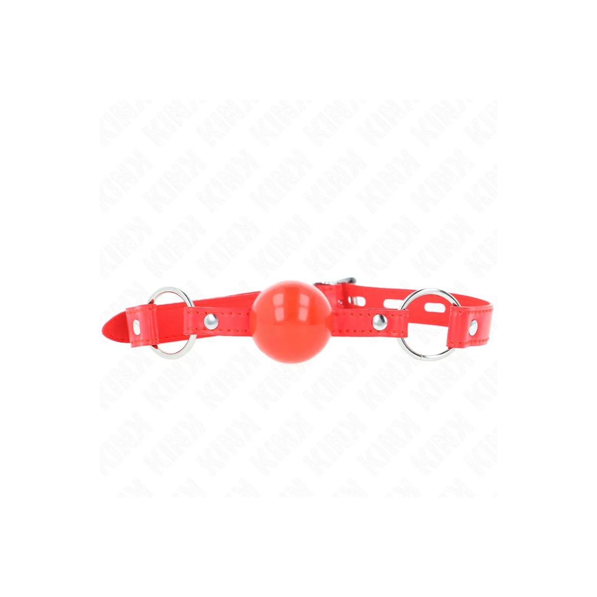 Tpe-Ball 4 cm Knebel mit Rojo-Schloss 60 X 2 cm von Kink Collar & Gag kaufen | Fesselliebe
