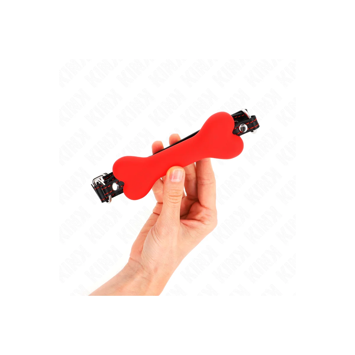 Roter Knochen 12 cm Gag 63 X 2 cm von Kink Collar & Gag kaufen | Fesselliebe