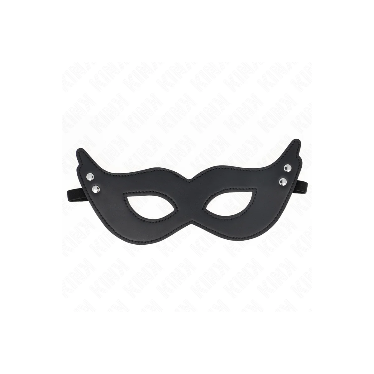 Kunstledermaske mit Nieten Modell 1 26 X 8 cm von Kink Masked Allure kaufen | Fesselliebe