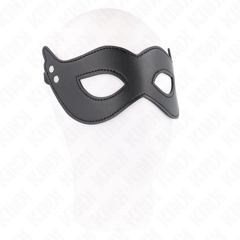 Kunstledermaske mit Nieten Modell 1 26 X 8 cm von Kink Masked Allure kaufen | Fesselliebe 2