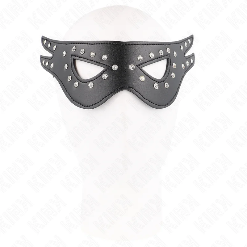 Sexy Kunstledermaske Modell 2 27 X 13 cm von Kink Masked Allure kaufen | Fesselliebe 2