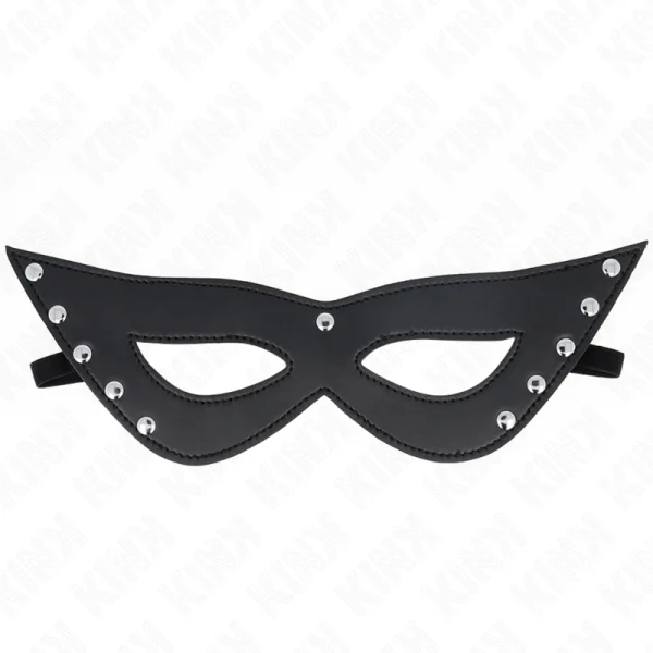 Nieten Augenmaske 28 X 8 cm von Kink Masked Allure kaufen | Fesselliebe