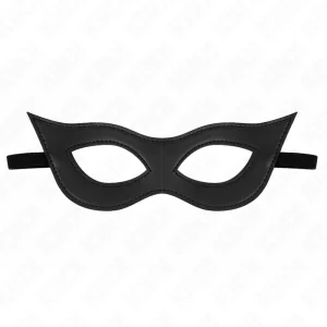 Kunstledermaske Modell 2 23 X 7,5 cm von Kink Masked Allure kaufen | Fesselliebe