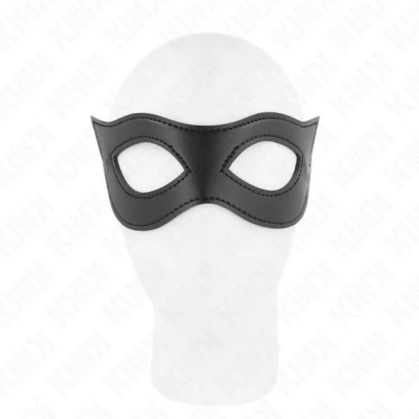 Kunstledermaske Modell 2 23 X 7,5 cm von Kink Masked Allure kaufen | Fesselliebe