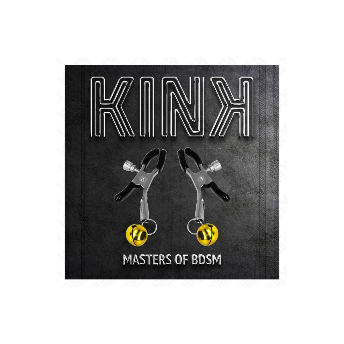 Goldene Einzelne Glocken-Nippelnklemme 6 cm von Kink Nipple Grip kaufen | Fesselliebe