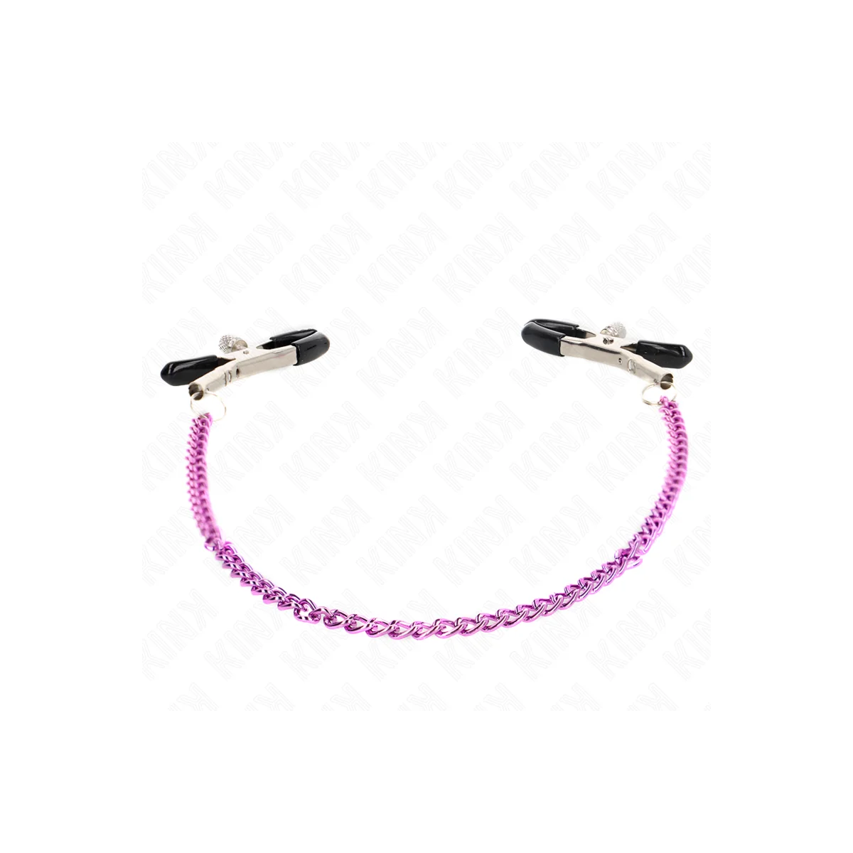 Kette Nippelklemmen Lila 30 cm von Kink Nipple Grip kaufen | Fesselliebe