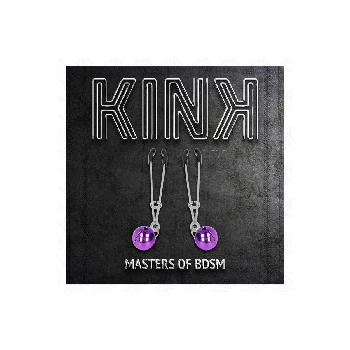 Dünne Glocken-Nippelklammern Lila 7 cm von Kink Nipple Grip kaufen | Fesselliebe