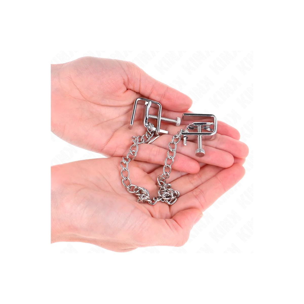 Ketten-Nippel-Schraubstockklemmen 30 cm von Kink Nipple Grip kaufen | Fesselliebe