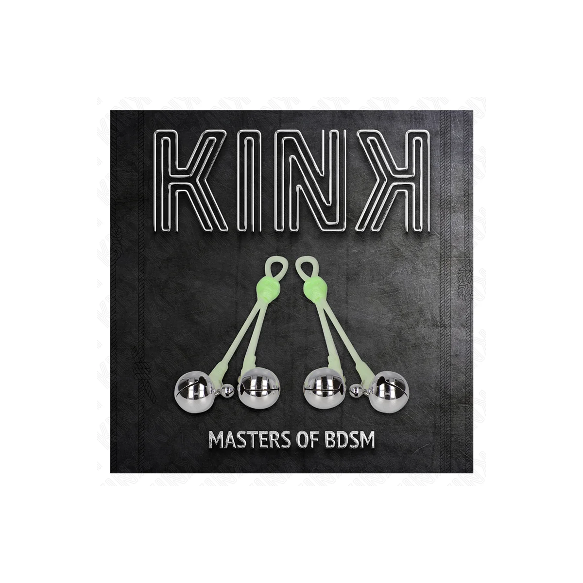Leuchtende Totenkopf-Nippelklammern mit Ringglöckchen Verstellbar Grün/Silber von Kink Nipple Grip kaufen | Fesselliebe