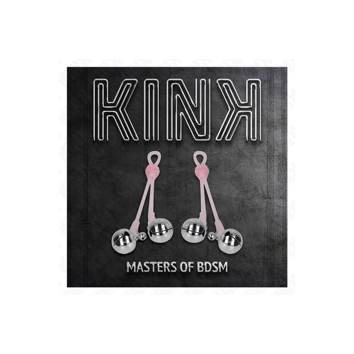 Leuchtende Totenkopf-Nippelklammern mit Ringglöckchen Verstellbar Rosa/Silber von Kink Nipple Grip kaufen | Fesselliebe