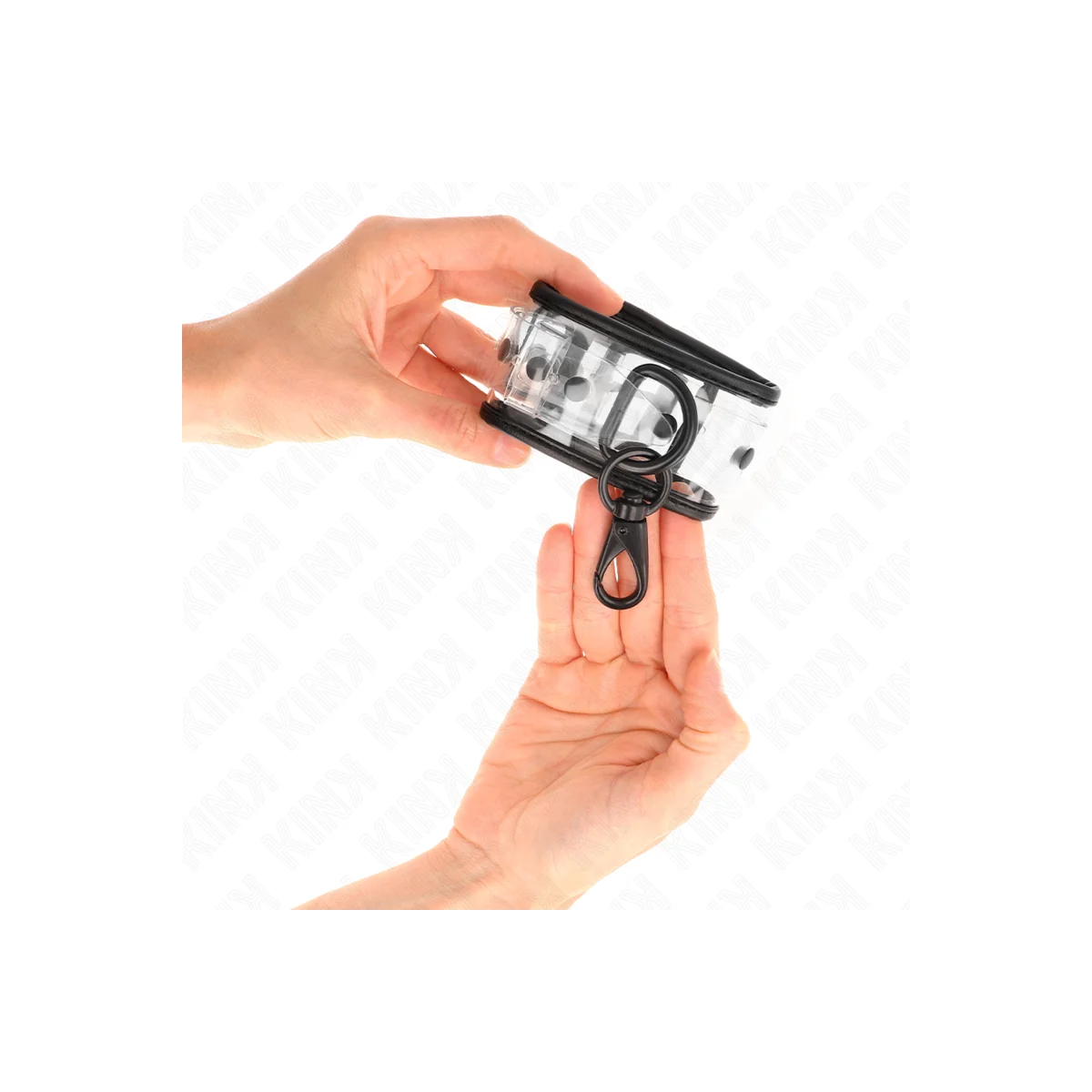 Transparent Handgelenkmanschetten Verstellbar 18-30 cm X 5,5 cm von Kink Wrist Restraint kaufen | Fesselliebe