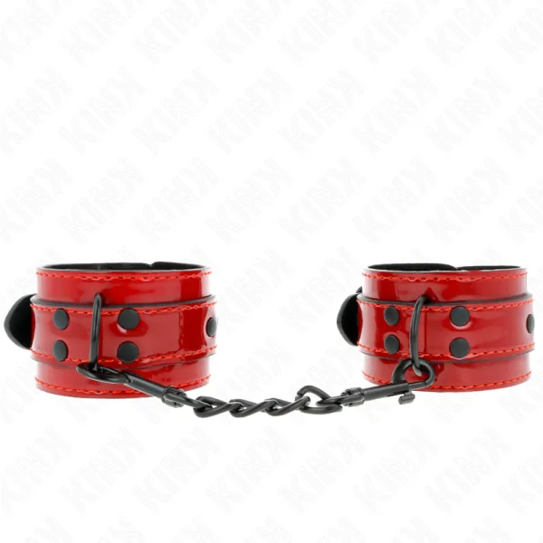 Dunkelrote Handgelenkmanschetten 23 X 5 cm von Kink Wrist Restraint kaufen | Fesselliebe