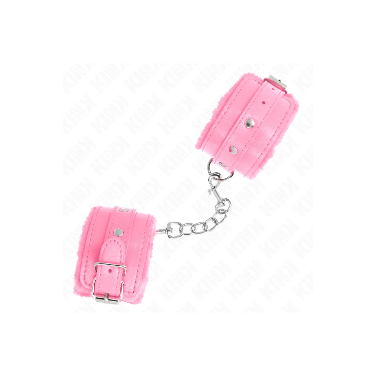 Premium Handgelenkfesseln Rosa mit Rosa Gürtel Verstellbar 17-29 cm X 6 cm von Kink Wrist Restraint kaufen | Fesselliebe