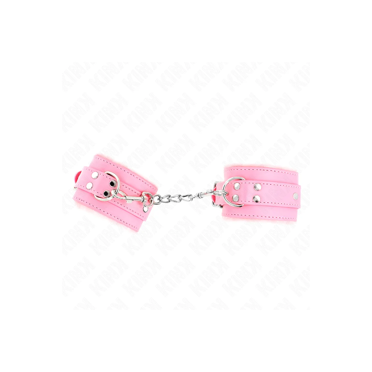 Handgelenkfesseln Rosa mit Rosa Gürtel Verstellbar 17-29 cm X 6 cm von Kink Wrist Restraint kaufen | Fesselliebe