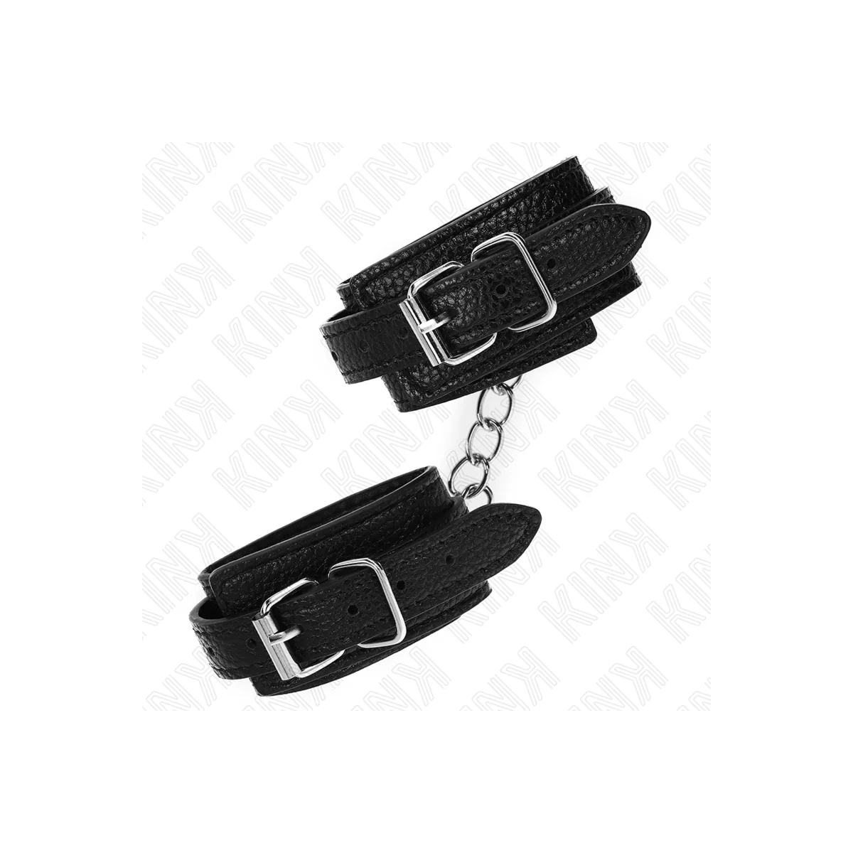 Handgelenkfesseln mit Schlangenmuster, Schwarz, Verstellbar 20-28 cm X 5,4 cm von Kink Wrist Restraint kaufen | Fesselliebe