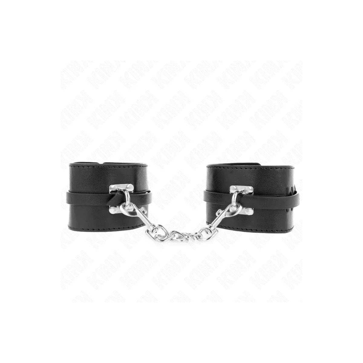 Deluxe Handgelenkfesseln mit Verriegelung, Schwarz, Verstellbar 14,5-21 cm X 6 cm von Kink Wrist Restraint kaufen | Fesselliebe