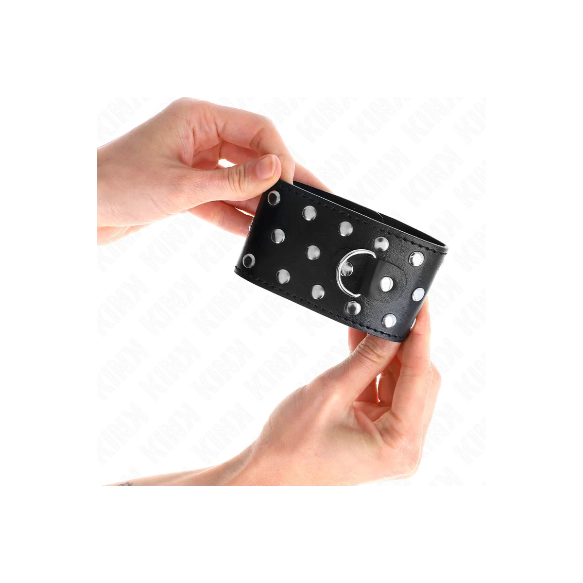 Punk Handgelenkfesseln Verstellbar 19-24 cm X 5,5 cm von Kink Wrist Restraint kaufen | Fesselliebe