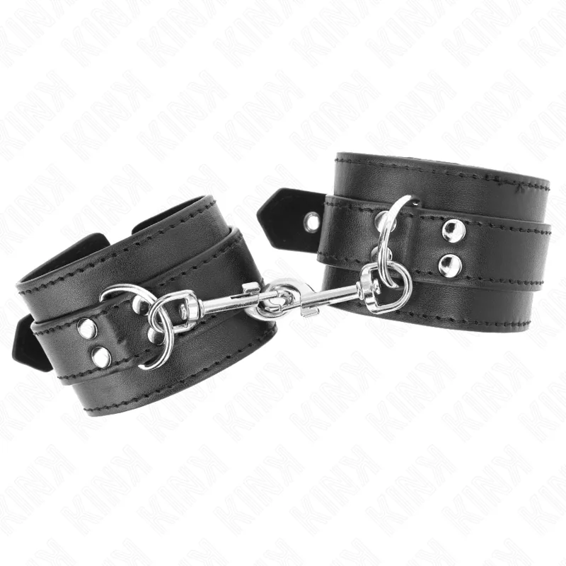 Handgelenkfesseln mit Nieten 35 X 6 cm von Kink Wrist Restraint kaufen | Fesselliebe 2