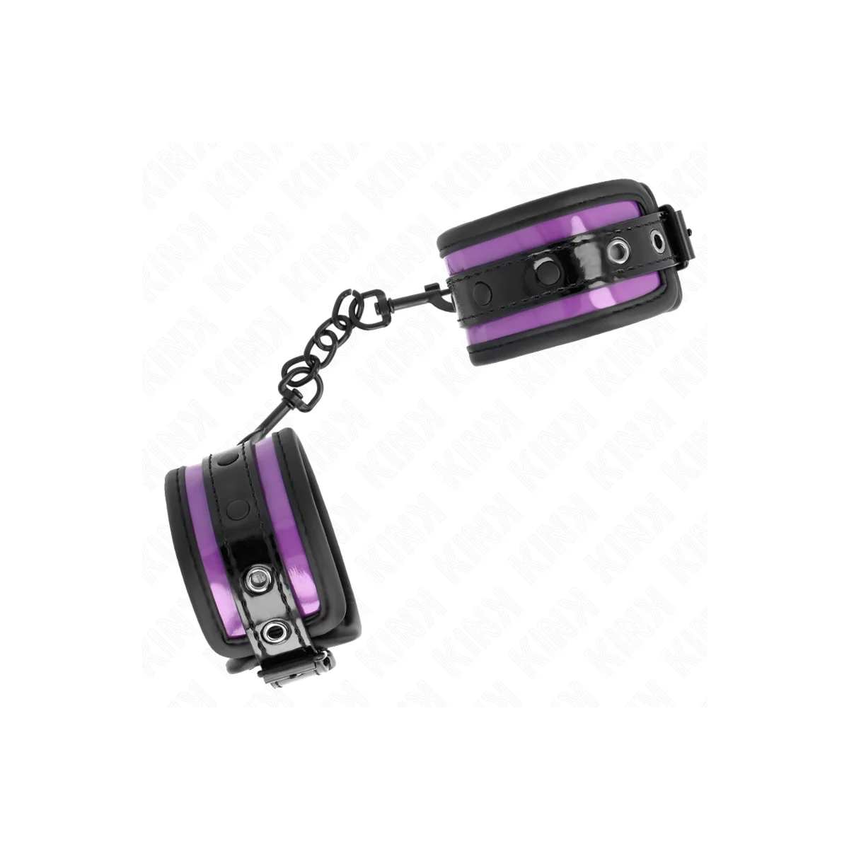 Neopren Handgelenkfesseln Helllila Verstellbar 21-28 cm X 5 cm von Kink Wrist Restraint kaufen | Fesselliebe