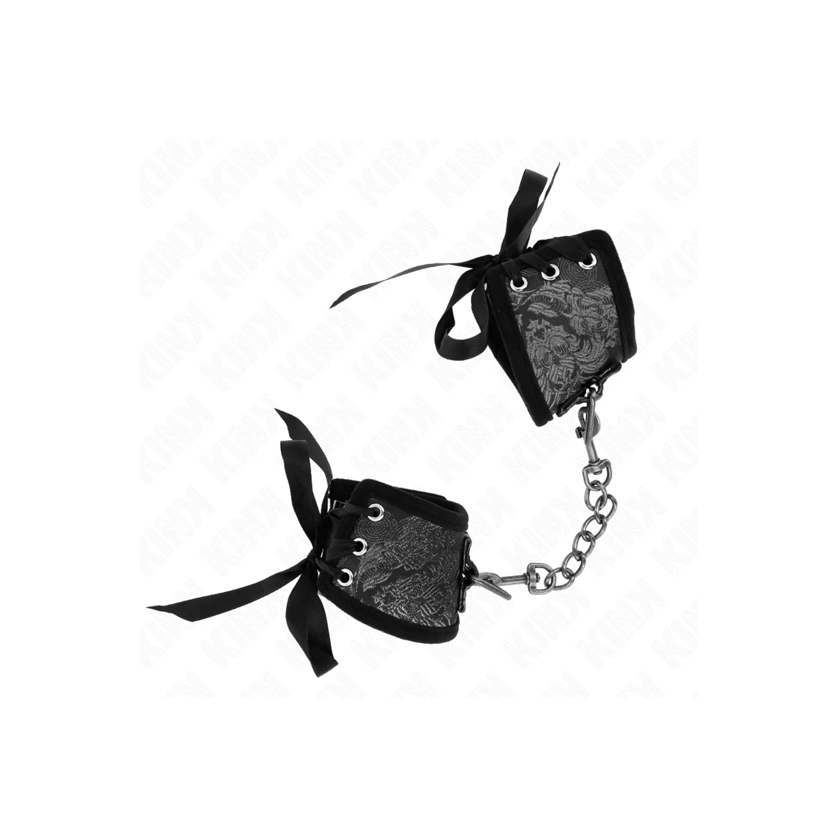 Scandal Handgelenksfesseln Schwarze Spitzendetails 24,5 cm X 6,5 cm von Kink Wrist Restraint kaufen | Fesselliebe