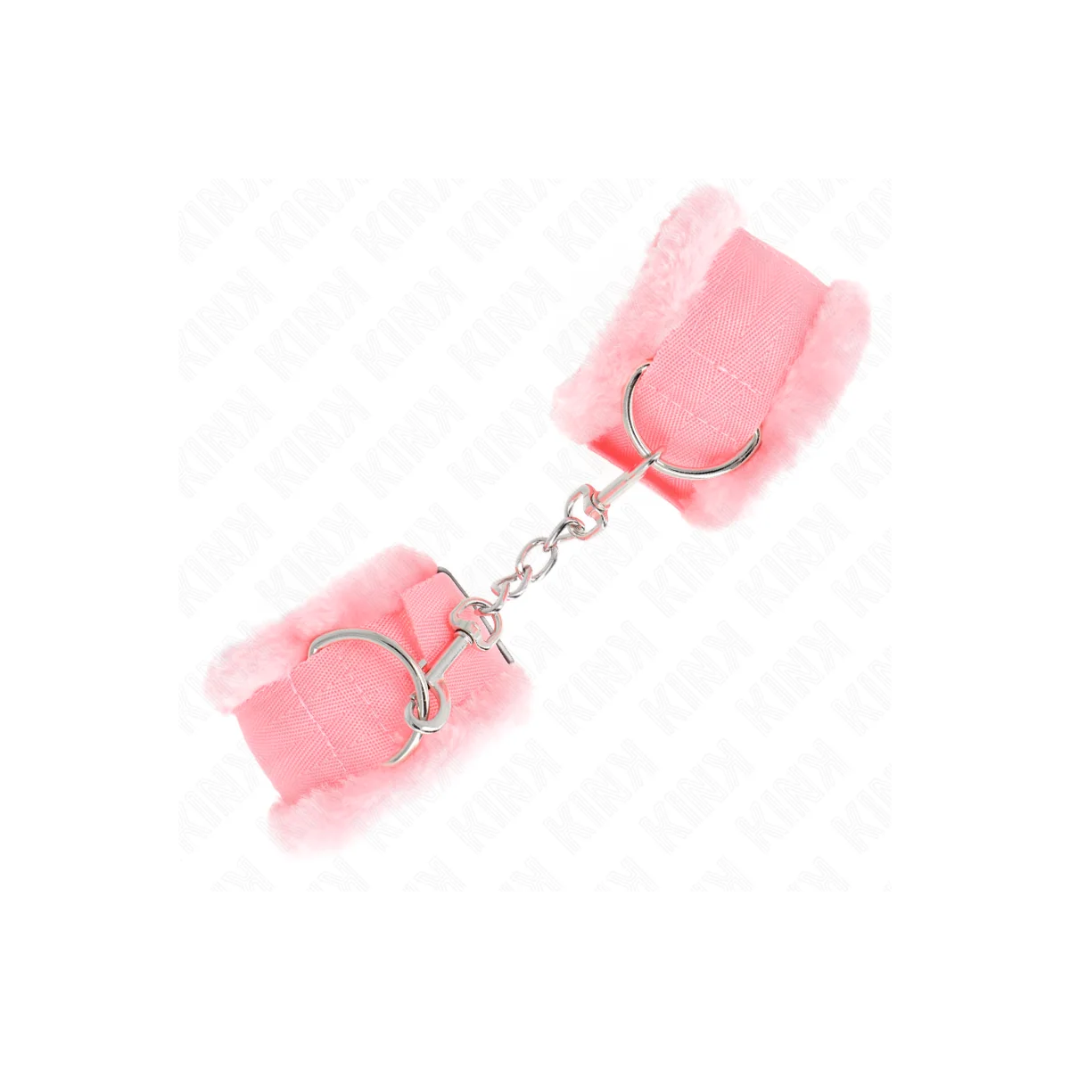 Pelzgefütterte Handgelenkfesseln Rosa Verstellbar 17-31 cm X 7 cm von Kink Wrist Restraint kaufen | Fesselliebe