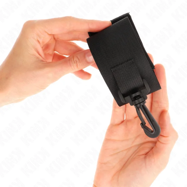 Nylon Handgelenkfesseln Schwarz von Kink Wrist Restraint kaufen | Fesselliebe