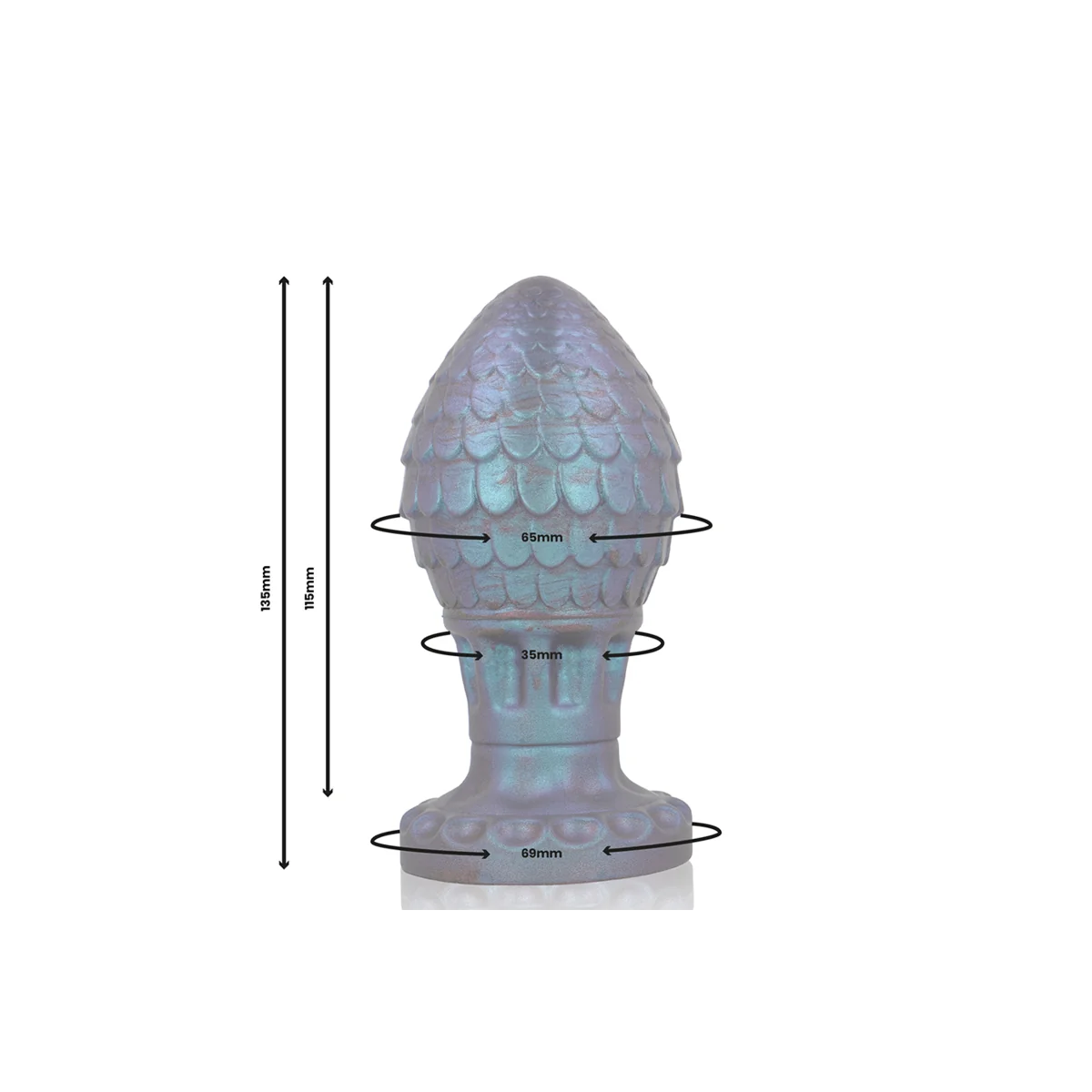 Vrakos Drachenei Analstecker Größe L von Epic kaufen | Fesselliebe