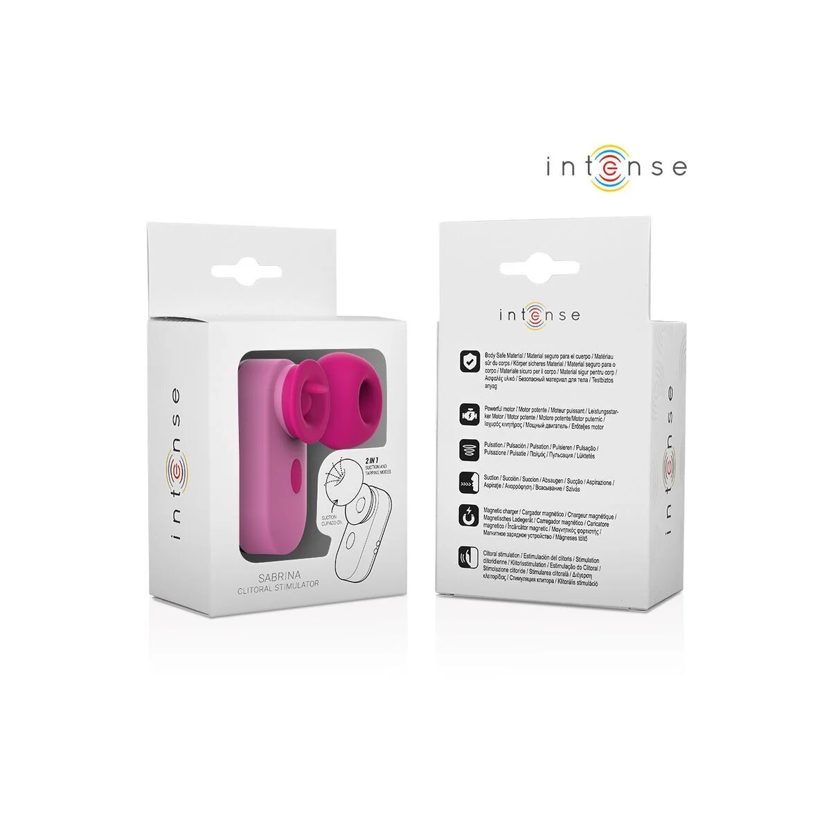 SABRINA CLIT STIMULATOR ROSA VON INTENSE FUN