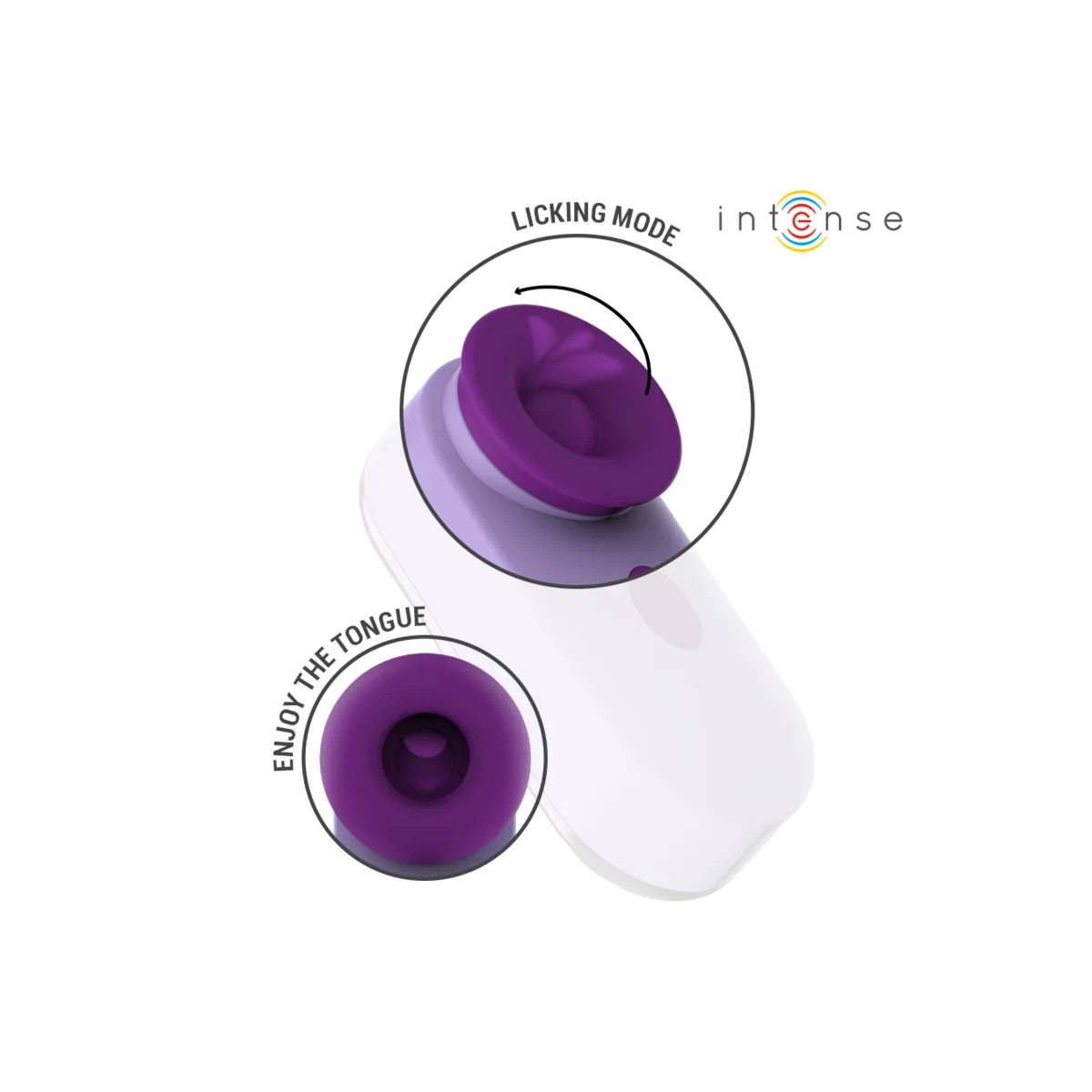 SABRINA CLIT STIMULATOR LILA VON INTENSE FUN