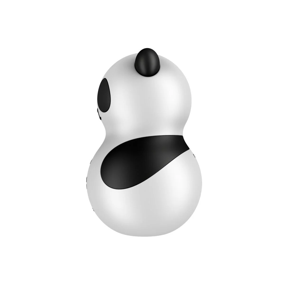 Pocket Panda Stimulator & Vibrator Schwarz Weiss von Satisfyer Air Pulse kaufen | Fesselliebe