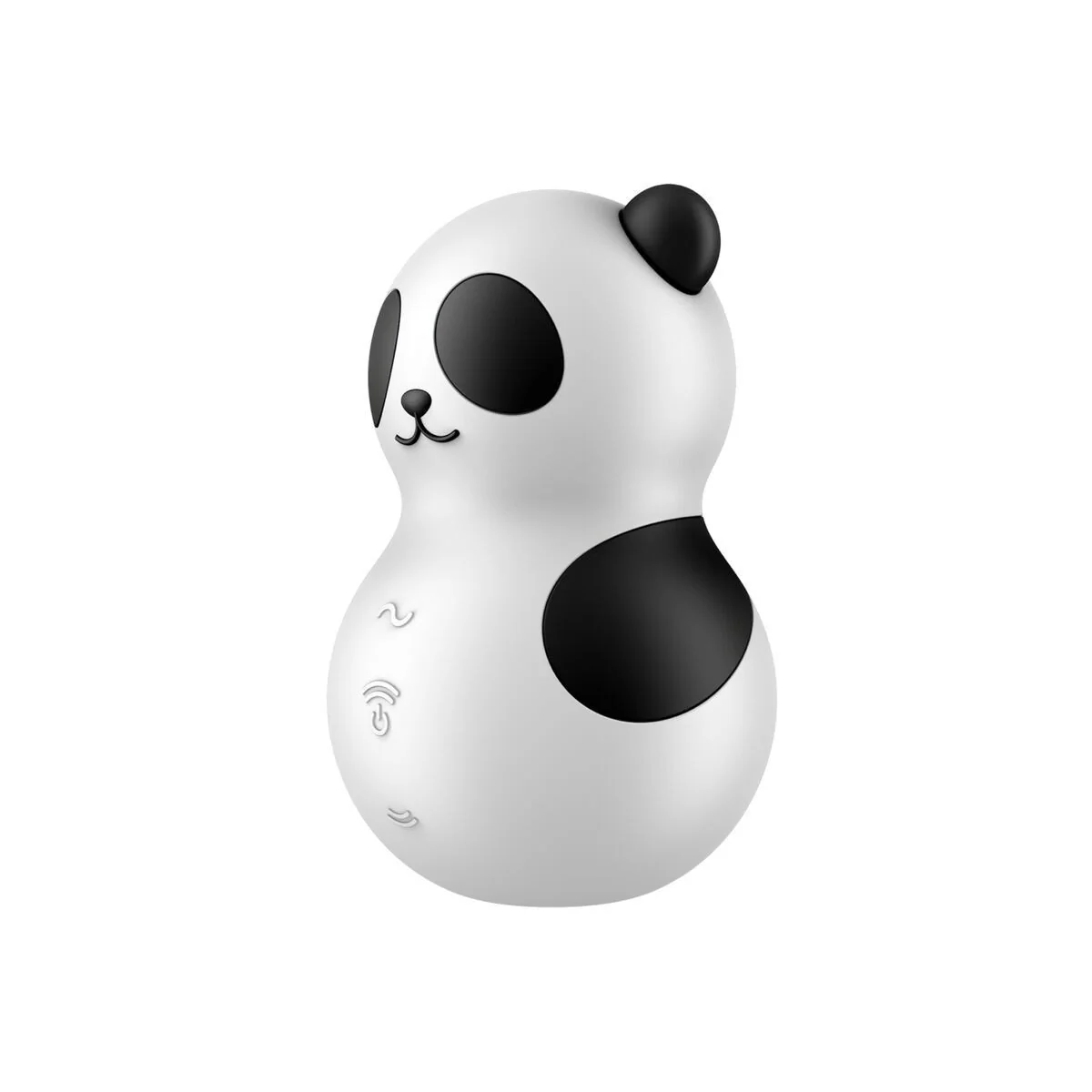 Pocket Panda Stimulator & Vibrator Schwarz Weiss von Satisfyer Air Pulse kaufen | Fesselliebe