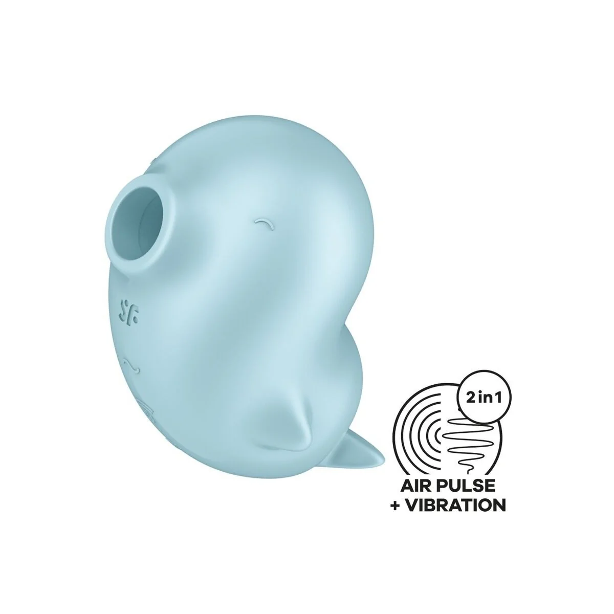 Sassy Seal Stimulator & Vibrator Blau von Satisfyer Air Pulse kaufen | Fesselliebe
