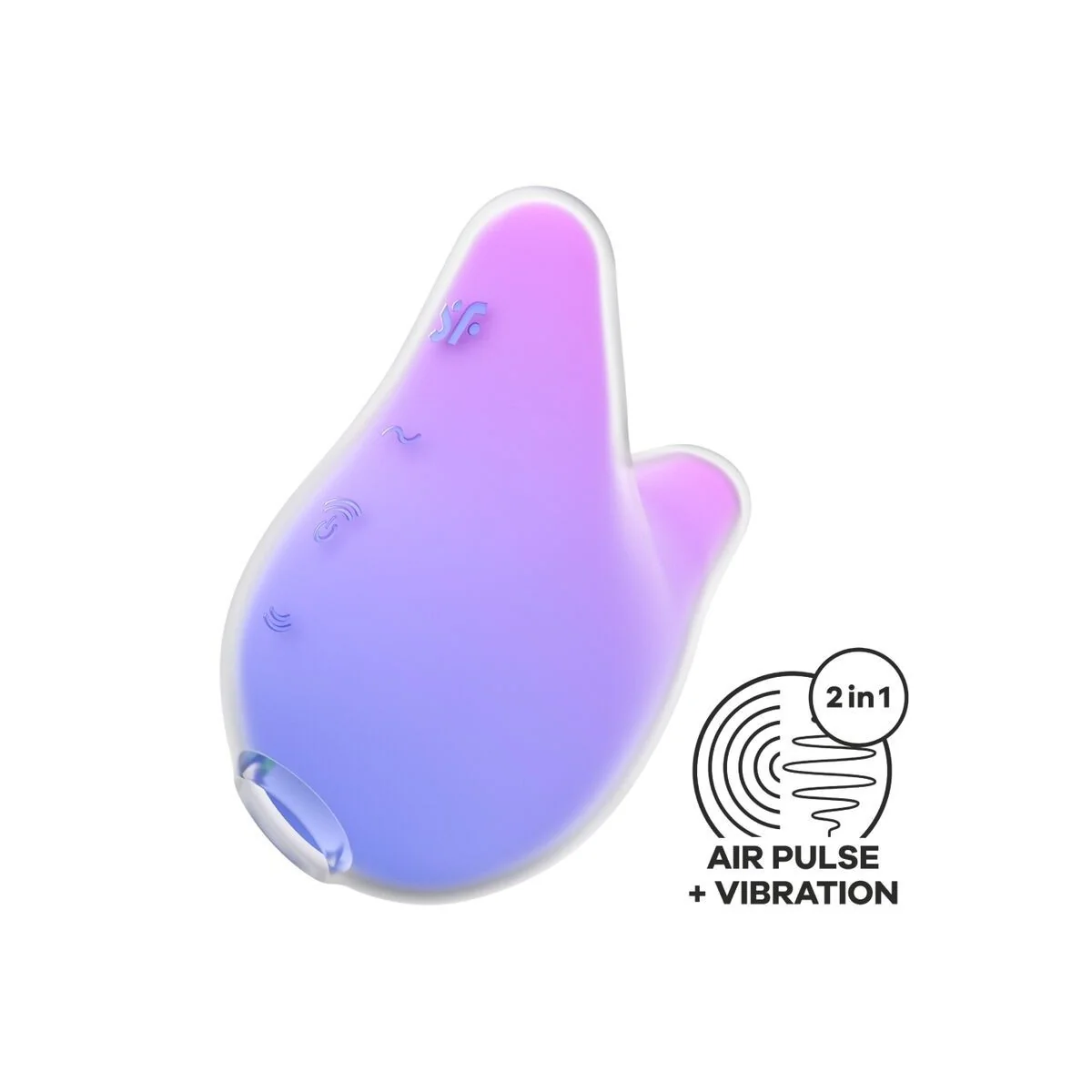 Mermaid Vibes Stimulator & Vibrator Violett und Rosa von Satisfyer Air Pulse kaufen | Fesselliebe