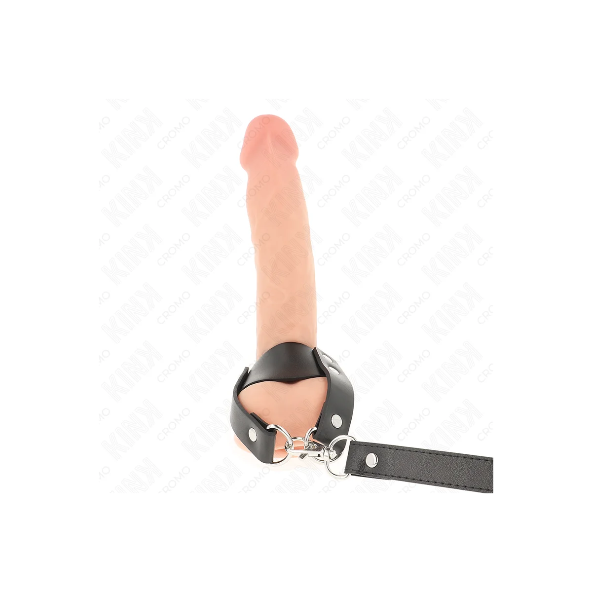 PENISRING MIT VERSTELLBAREM LEDERBAND VON KINK RING POWER