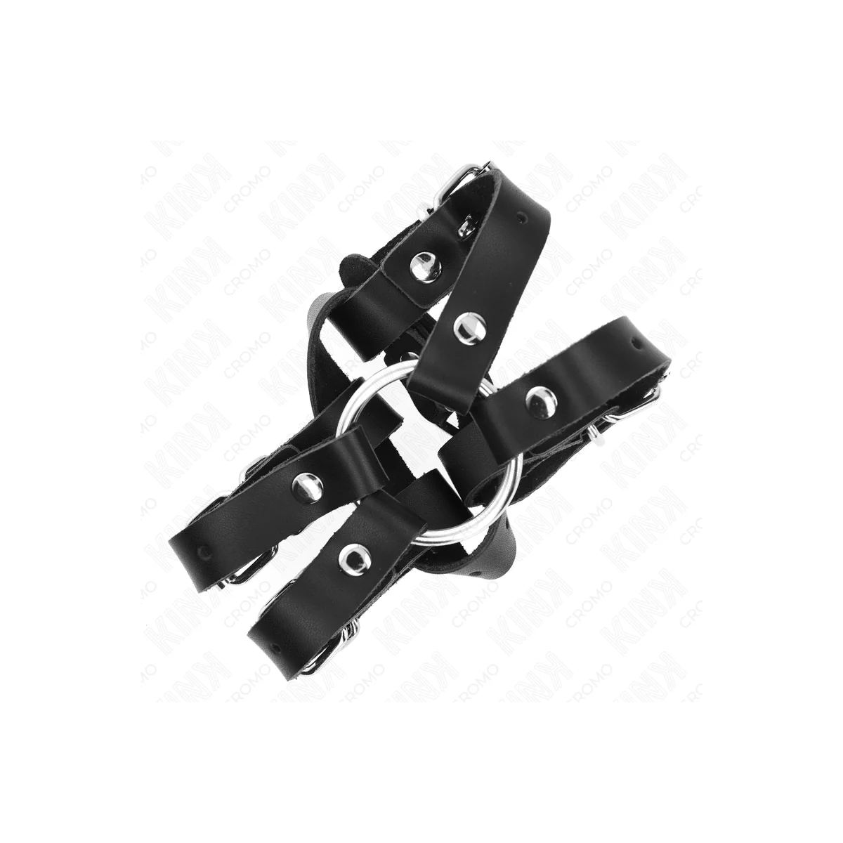 PENISRING MIT MEHREREN VERSTELLBAREN RIEMEN VON KINK RING POWER