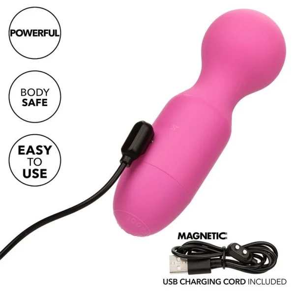First Time wiederaufladbarer Massager 10 Vibrationen Rosa von Calexotics kaufen | Fesselliebe