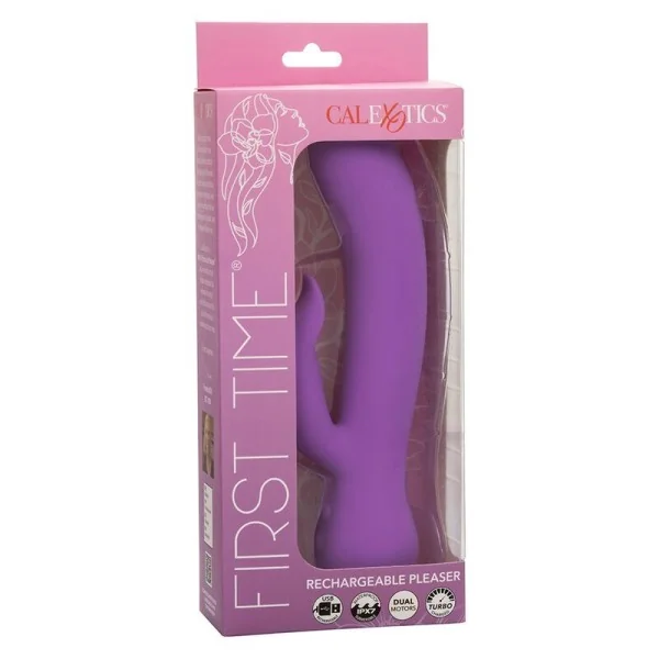 First Time Vibrator Pleaser wiederaufladbar Lila von Calexotics kaufen | Fesselliebe