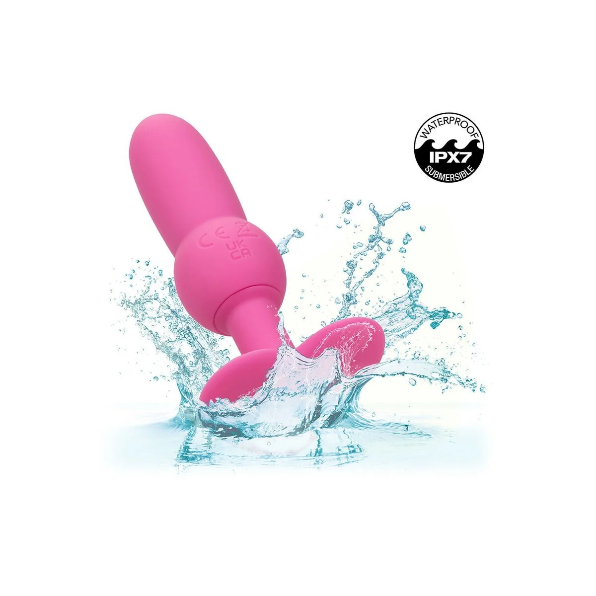 First Time Anal Plug mit Perlensonde 10 Vibrationen Rosa von Calexotics kaufen | Fesselliebe